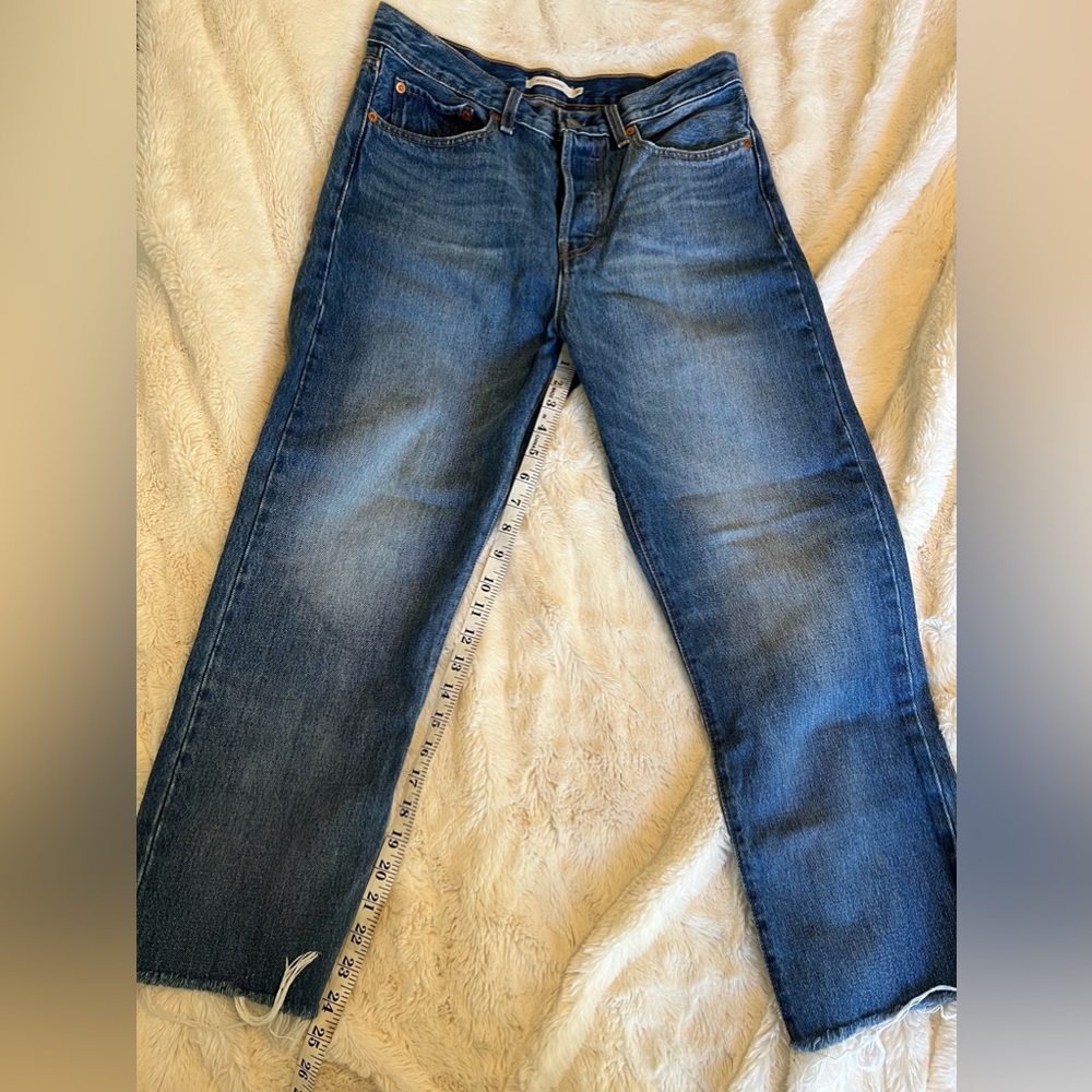 Levi’s Wedgie Straight Crop 100% cotton 30